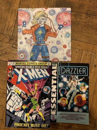 Uncanny X - Men Omnibus Vol 2 Oop Plus Essential Dazzler Vol 1 Tpb And Dazzler Art