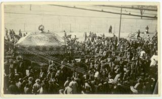 C1930s China Procession And Crowd Photo - Likely Near Peking