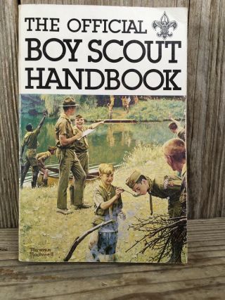 Boy Scouts Of America The Official Boy Scout Handbook 1979 Vg,