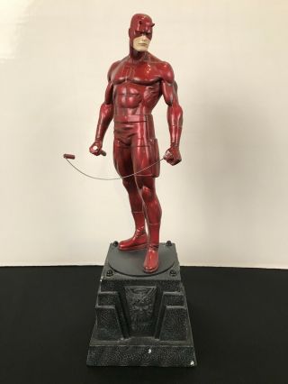 Daredevil Bowen Designs Statue Full Size 14 " Red Costume 740 Of 4,  000