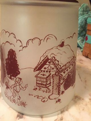 Bartlett Collins Pokee Cookie Jar Frosted Gingerbread House 2