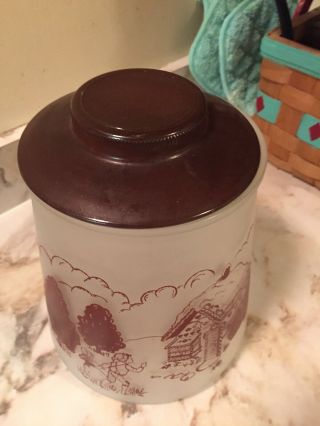 Bartlett Collins Pokee Cookie Jar Frosted Gingerbread House 3