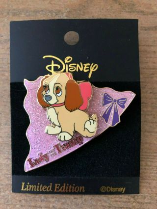 Pin 29315 Japan M&p Sweet Friends Pin Set - Lady And The Tramp - Rare Find