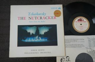 Efrem Kurtz: Tchaikovsky The Nutcracker (w/g Hmv Asd 289 Uk Stereo Lp 1959