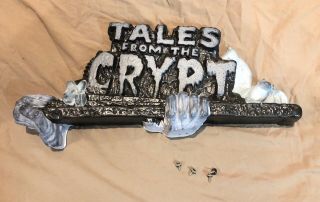 Data East Tales From The Crypt Pinball Machine Topper,  Mounting Screws Wow