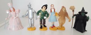 The Wizard Of Oz Figures 1988 50th Anniversary Of The Film Mgm Turner Set Of 6.
