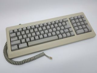 Vintage Apple Macintosh Plus Keyboard M0110a With Cable -