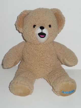 England Toy Snuggle Bear Fabric Softener Plush Stuffed Animal 16 " Lever Bros