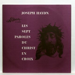 Antoni Ros - Marba - Haydn 7 Last Words Of Christ Charlin 2xlps Nm