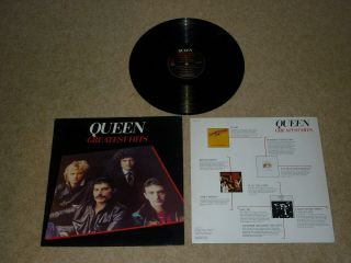 Queen - Greatest Hits Vinyl Album Lp Record 33rpm (best Of)