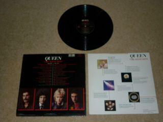 QUEEN - GREATEST HITS VINYL ALBUM LP RECORD 33rpm (BEST OF) 2