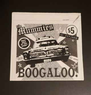 The Mummies Band 7 " 45 Not Lp Vinyl " Only At The Show " P45006b