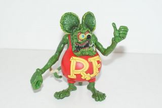 Rat Fink Figure 4 1/2 To 5 Inches Ed Roth Collectible Pvc Hard To Find Gift