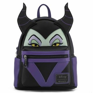 Loungefly Disney Sleeping Beauty Maleficent Faux Leather Mini Backpack