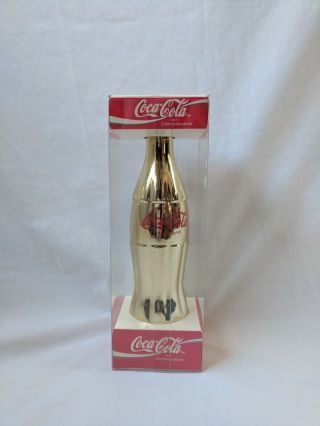 1994 Coca - Cola Coke Cracker Barrel Old Country Store Gold Commemorative Bottle