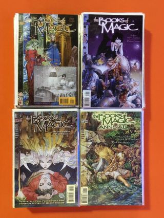 Books Of Magic 1 - 75,  Mini Series / Sandman Hellblazer Vertigo / Nm Full Run
