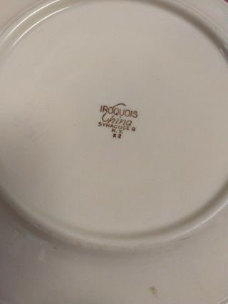IROQUOIS CHINA SYRACUSE PILOT BUTTE INN BEND OREGON OR RESTAURANT HOTEL WARE 9 