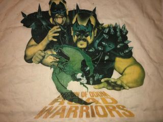 Rare Vintage 80s Legion Of Doom Lod Road Warriors Bandana Wrestling Wwf Nwa Wcw