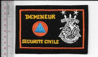 France Sécurité Civile Demineur Master 2 Stars French Eod Civil Defense Technici