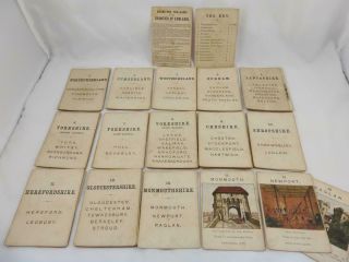 Antique Jacques & Son The Counties Of England 1st Series Northern Card Game 1910