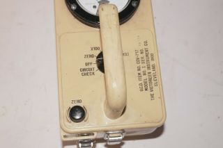 Victoreen,  Cdv - 717 Vintage Civil Defense Radiation Detection Geiger Counter