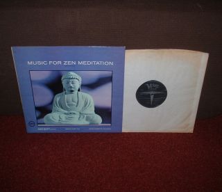 Tony Scott Music For Zen Meditation Lp 1972 Verve 1st Press 2317 033