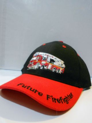 Future Firefighter Fireman Childs Embroidered Cap Hat