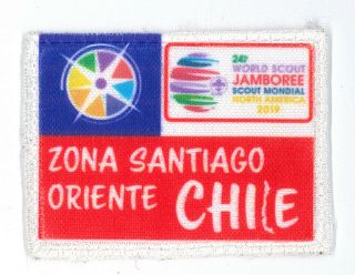 2019 World Scout Jamboree Chile / Chilean Santiago Scouts Contingent Patch