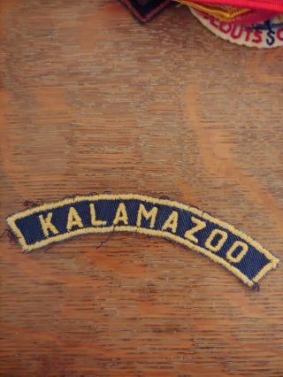 Boy Scout Bsa Kalamazoo Blue Gold Community Strip Order Arrow Nj National Jambo