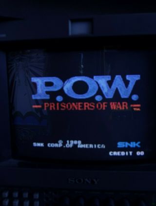 Pow P.  O.  W.  Prisoners Of War Jamma Arcade Game Board 100 Snk