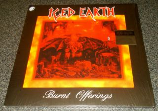Iced Earth - Burnt Offerings - Deluxe Edition 2015 Vinyl 2xlp,  Poster - New/unplayed