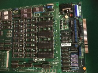 CARRIER AIRWING BY CAPCOM ARCADE PCB JAMMA 2