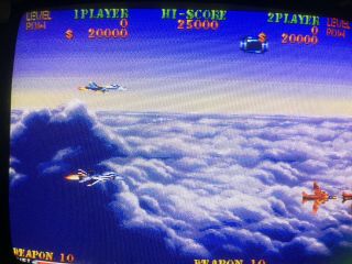 CARRIER AIRWING BY CAPCOM ARCADE PCB JAMMA 3