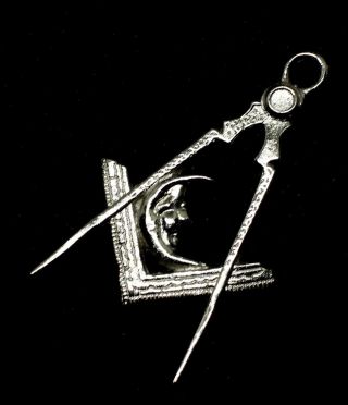 Masonic Collar Jewel Junior Deacon Jd Silver Freemason Mason