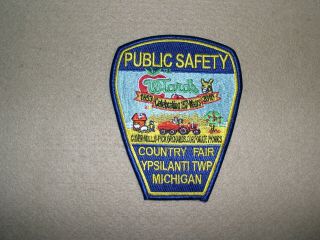 Public Safety Wiards Country Fair Ypsilanti Twp.  Michigan