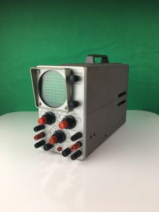 Vintage Daystrom Heathkit Model Io - 10 Oscilloscope; Powers On,