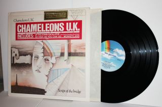 Chameleons Uk Script Of The Bridge 1983 Mca 39014 Promo Lyric Sheet Nm