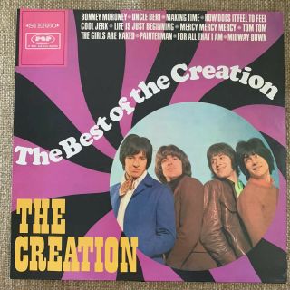 The Creation Best Of The Creation Lp Vinyl Import 1st Press 1968 Zs 1010