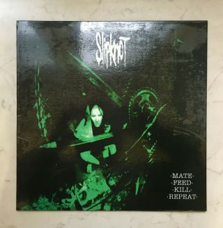 Slipknot ‎– ·mate· ·feed· ·kill· ·repeat· [lp] Green Vinyl.  2011.
