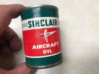 Vintage Sinclair Aircraft Oil Can Bank
