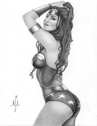 Wonder Woman Art By Michael Armstrong D C Comics