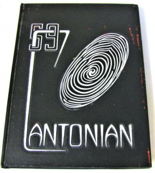 1959 - - Canton,  Il.  - - High School Yearbook - - The Cantonian