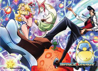 Space Dandy Group Wall Scroll Poster Anime Manga