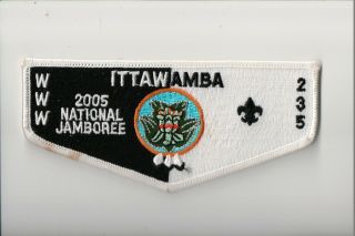 Lodge 235 Ittawamba S - 101 2005 National Jamboree Oa Flap