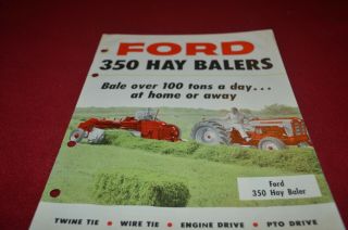Ford Tractor 350 Hay Baler Dealers Brochure Amil15