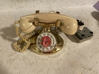 Vintage Bell System Western Electric Rotary Dial Desk Top Telephone