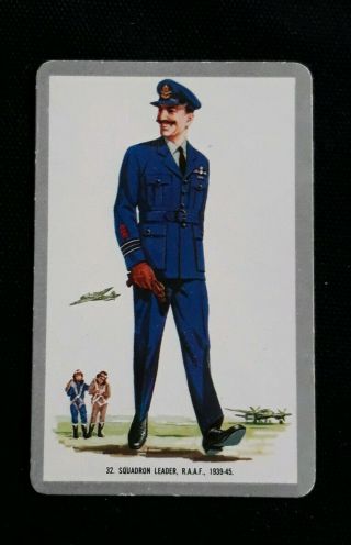 Playing Cards Swap.  1 X Golden Fleece Swap Card.  No.  32 Squadron Leader Raaf