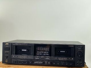 Vintage Jvc Td - W501 Dual Cassette Deck, .  Very