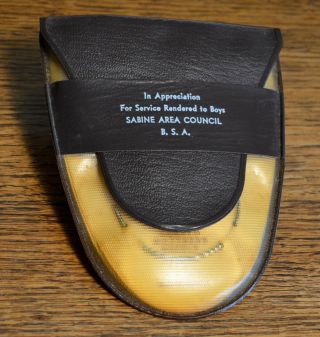 Vintage Bsa Boy Scouts Sabine Area Council Service Award Sewing Kit