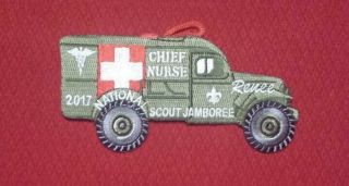 Chief Nurse Renee Armadillo Badge Patch 2017 National Scout Jamboree (2019)